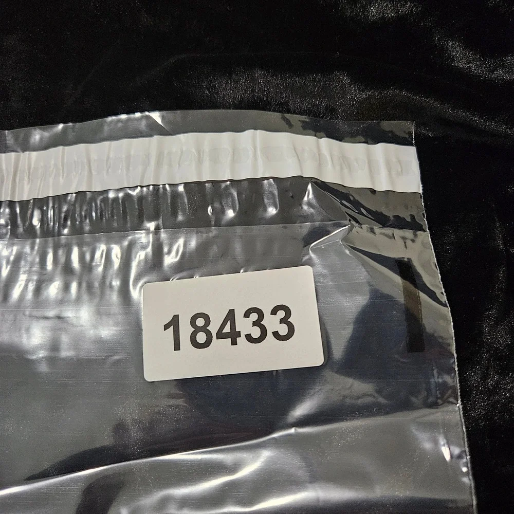 Ivy Jane Black Crushed Velvet Mixed Media Tie Cuff High Low Top Small‎ - Picture 7 of 7